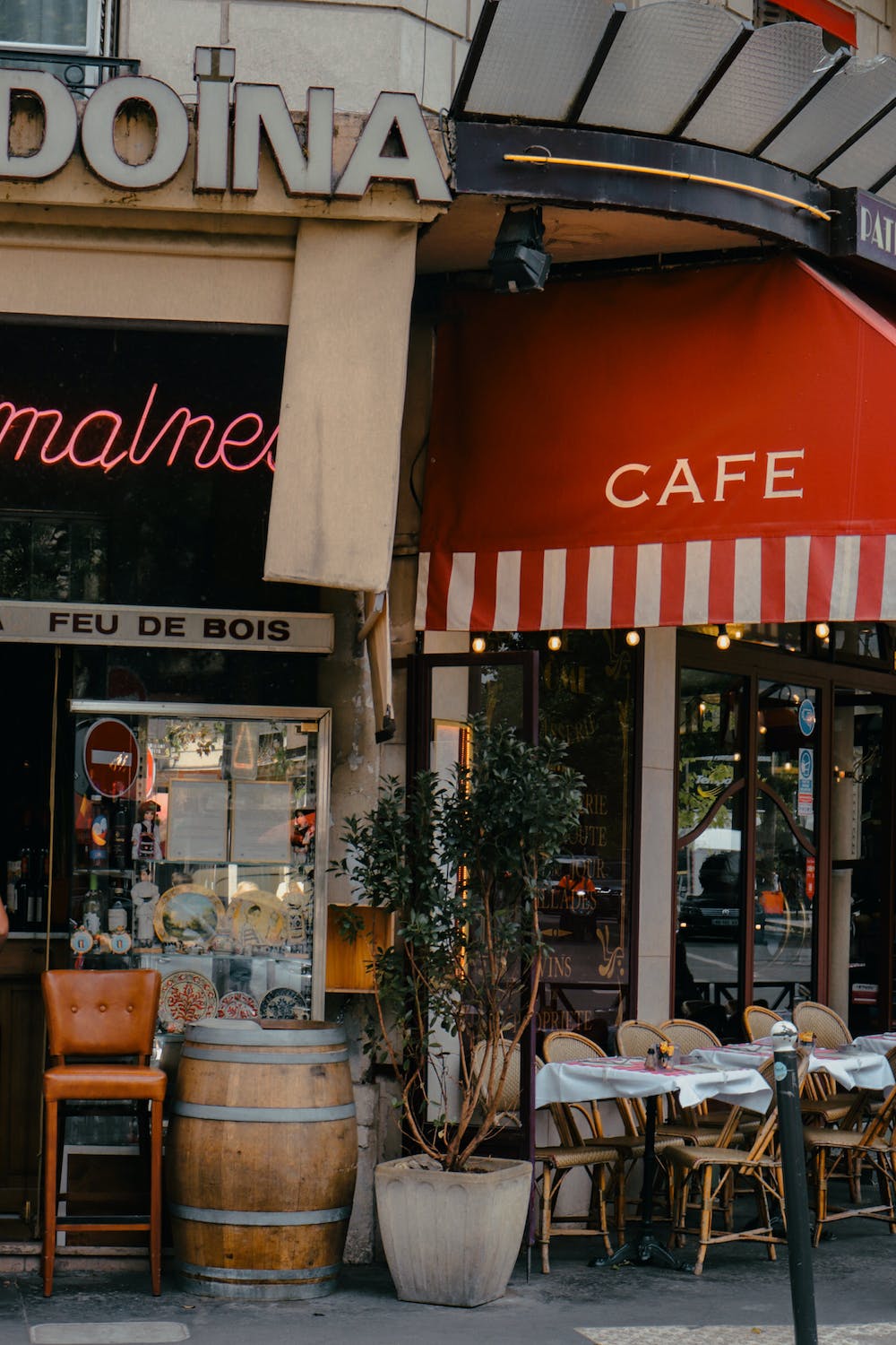 Cafe in Straßburg 