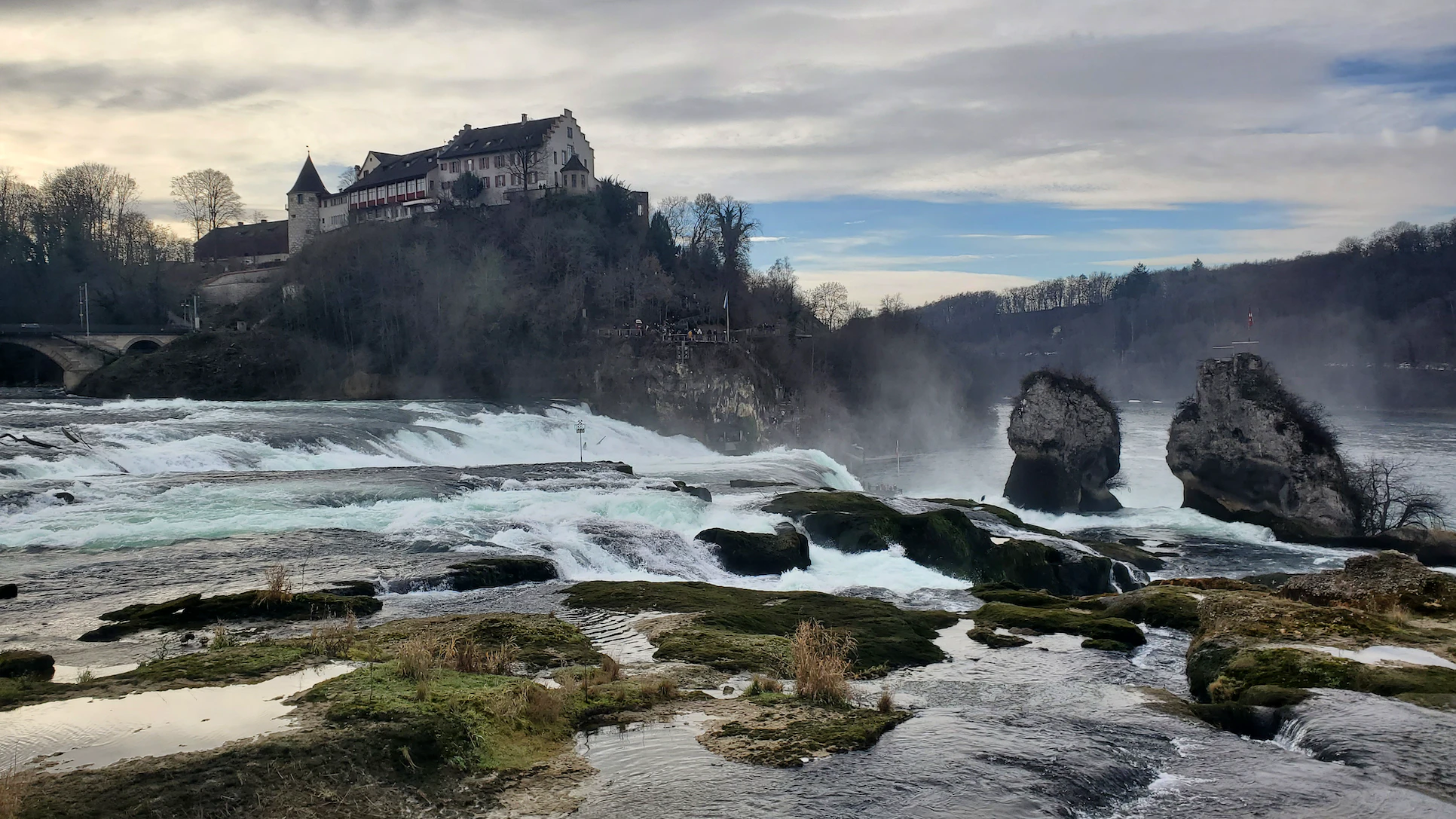 Fluss Rheinfall, Schweiz