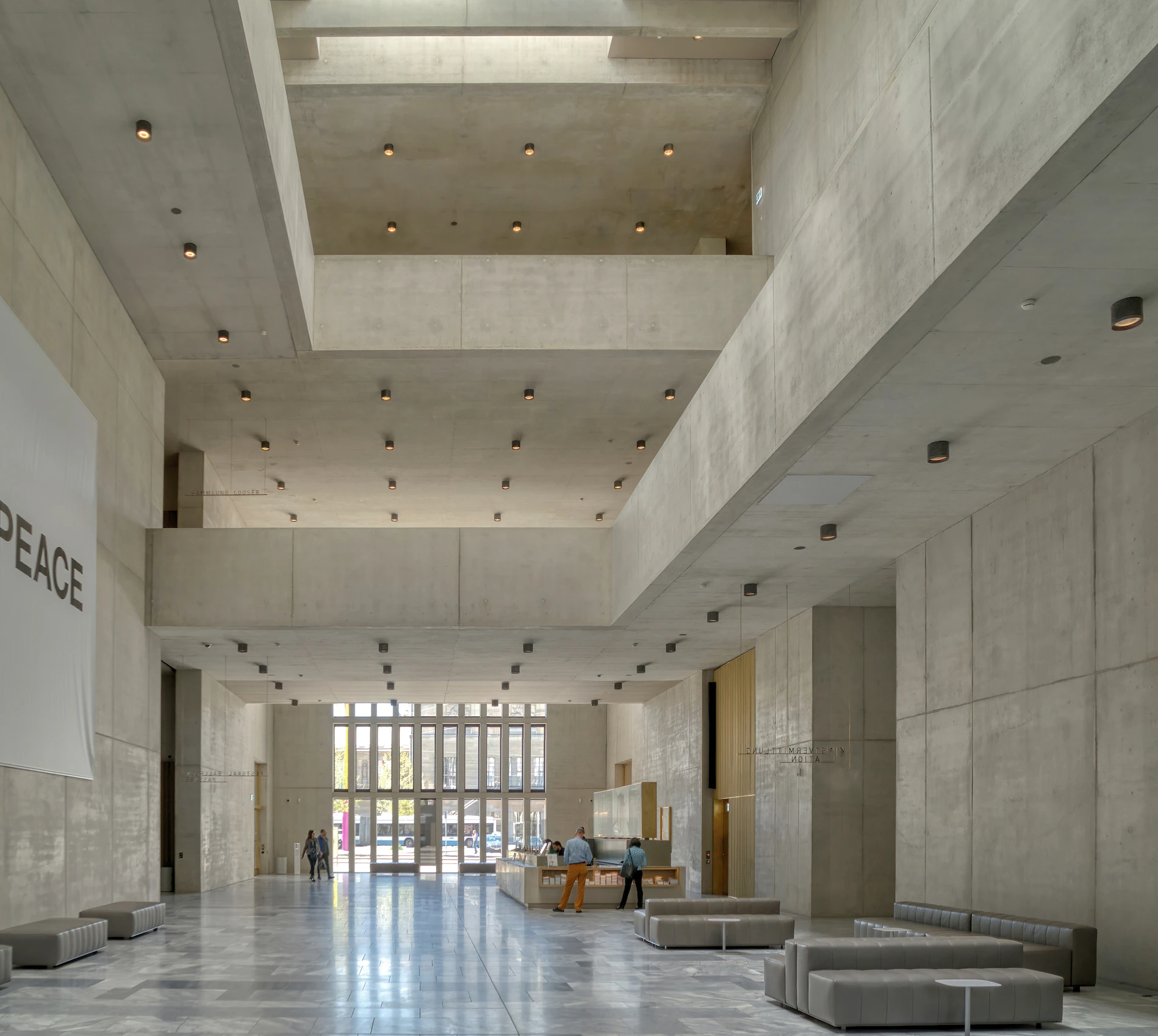 Die Lobby vom Kunsthaus in Zurich 