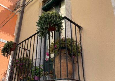 Balkon in Sizilien Taormina Juicyblogs Blog-Beitrag